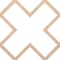 Ekena Millwork 638W x 638H x 14T Large Fowler Decorative Fretwork Wood Ceiling Panels, Red Oak CELW60X60X0250FLRRO - alternate 10